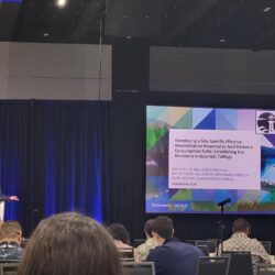 Senior Environmental Scientist Daniel Skruch presents a paper at ICARD 2024.